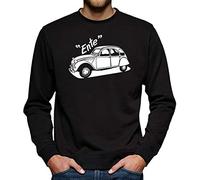 TShirt-People Oldtimer 2CV Yountimer Sweat-Shirt pour Homme - Noir - XX-Large