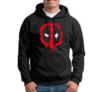 TShirt-People Pull à capuche avec logo Deadpool pour homme - Noir - XXXX-Large