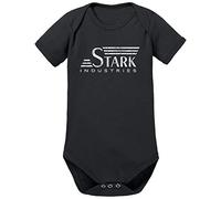 TShirt-People Stark Industries Body pour bébé rétro - Noir - 9 mois