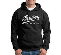 TShirt-People - Sweat à capuche pour homme Indian Motorcycle - Noir - Large