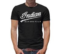 TShirt-People - T-shirt pour homme Indian Motorcycle Noir, Noir , Medium
