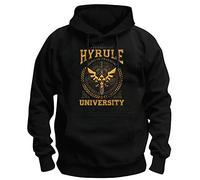 TShirt-People TSP Hyrule University Sweat-shirt à capuche Homme - Noir - X-Large