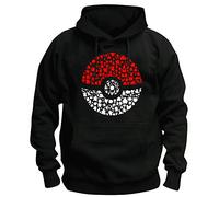 TShirt-People TSP Poke Sweat à capuche Homme - Noir - X-Large