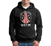 TShirt-People US Colonial Marines Pull à Capuche pour Homme - Noir - Small
