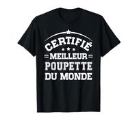 Tshirt Poupette Fête des Pères Meilleur Poupette du Monde T-Shirt