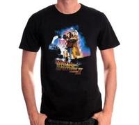 Tshirt Retour vers le Futur - Doc & Marty - Noir - S Noir G