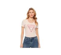TShirt slim logo iconique strass - Guess jeans - Femme M