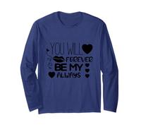 Tshirt You Will Forever be My Always, Faith Love God Manche Longue