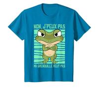Tshirts Grenouille Humour Femme Fille ma Grenouille veut Pas T-Shirt
