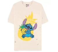 Tshirts-T-shirt - Lilo & Stitch - T-shirt Manches Courtes Stitch Ananas Taille L M