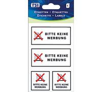 TSI 55304 Remarque de étiquette pas de la Publicité, film Impression sur