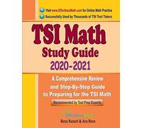 Tsi Math Study Guide 2020 - 2021