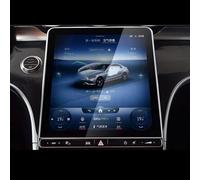 Tsinesla Film de protection d'écran en verre trempé pour Benz S63 pour Amg 2024 pour centre de navigation GPS de voiture et tableau de bord