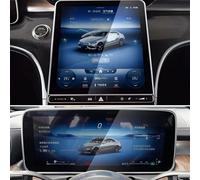 Tsinesla Film de protection d'écran en verre trempé pour Benz S63 pour Amg 2024 pour centre de navigation GPS de voiture et tableau de bord