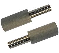 tsingseen life 2pcs 2,0 microns Diffusion Pierre en Acier Inoxydable Inflatable Pierre Carbone fossile avec 1/4 "Barbeau bière Bar Accessoires