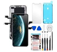 TSIOFO LCD Écran pour iPhone XS Max 6.5 pollici, Rechange pour iPhone XS Max Ecran Display Tactile Digitizer Assembly avec Kit De Réparation Complet + Protecteur D'écran