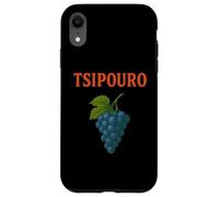 Tsipouro Distillateur de Raisin Vintage Grec Alchohol Coque pour iPhone XR