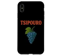 Tsipouro Distillateur de Raisin Vintage Grec Alchohol Coque pour iPhone XS Max