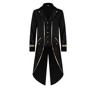 TSIRNK Steampunk Costume médiéval pour homme, pour carnaval, Halloween