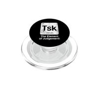TSK The Element of Judgement Funny Science Tableau périodique PopSockets PopGrip pour MagSafe