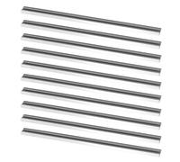 Tskcvy 10 PièCes 82Mm Lames de Rabot Lames de Rabot éLectrique RéVersibles en BoîTe HSS pour pour Broyeurs D'Outils éLectriques