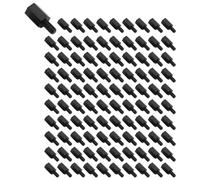 Tskcvy 100 Pieces M3 8mm + 6mm Nylon Joint d'isolation Entretoise d'espacement a six pans creux Entretoises hexagonales filetees