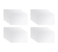 Tskcvy 20 Pièces Séries Le PVC Blanc Blanc de pour de Cartes de NFC Étiquette L'Autocollant Imperméable de Morceau de 504 Octets