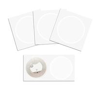 Tskcvy 50Pcs NFC Ntag216 Sticker Ntag216 NFC Tags NFC 216 Tag Ntag216 NFC Cards 13.56Mhz NFC Tag Stickers 888 Bytes Memory