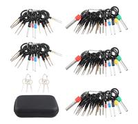 Tskcvy 82 PièCes SéRies Trousse D'Outils de Retrait D'Extracteur de Bornes Convient pour Les Appareils MéNagers de Voiture, Outil de Connecteur de avec Sac