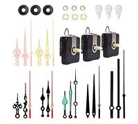 Tskcvy Aiguilles D'Horloge et Kit Moteur Remplacement du MéCanisme D'Horloge avec 7 Paires D'Aiguilles Kit de PièCes de RéParation de Mouvement D'Horloge à Quartz