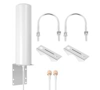 Tskcvy Antenne Externe 3G 4G LTE ExtéRieure avec Connecteur SMA Double Curseur 5M pour Modem Routeur 3G 4G
