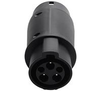 Tskcvy EVSE J1772 Adaptateur Type 1 à Type 2 Prise VéHicule éLectrique Voiture EV Chargeur Connecteur IEC 62196 Adaptateur pour Voitures VéHicule