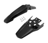 Tskcvy Garde-Boue + ArrièRe Garde-Boue pour sur-Ron sur Ron Light Bee Dirt Bike Accessoires de Moto, Noir 2 PièCes SéRies