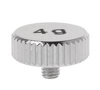 Tskcvy Headshell 4G Shell Weight Turntable Metal Electric Instrument Parts pour SL1200 SL1210 MK2 3 5 M5G Stylus DJ, Silver
