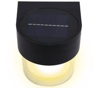 Tskcvy Lumières Murales Solaires Imperméables Extérieures Lumières Murales Solaires Imperméables pour Porche Lumières de Jardin Lumières Décoratives de L'Aménagement Paysager Rondeurs