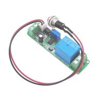Tskcvy Minuterie de Synchronisation DC 12 V, Relais Réglable à Temps 1-10 S avec Voyant, Module de Relais Éteint, Interrupteur de Retard de Déclenchement, Installation Facile
