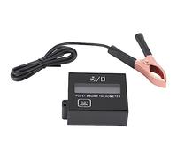 Tskcvy Nouveau TachymèTre à Moteur NuméRique à Essence TachymèTre à Impulsion Inductive éTanche avec Batterie pour Tondeuse à ChaîNe 2/4 Temps