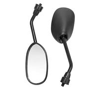 Tskcvy Pair Retroviseurs Miroir pour Moto Scooter Bande roulement vis 8mm M8 Rotation Ajustable