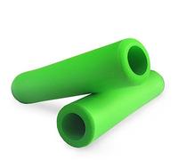 Tskcvy Poignees de Guidon Moto BMX Velo de Montagne ultraleger en Silicone (Vert)