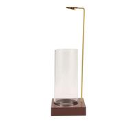 Tskcvy Porte-Encens pour Bâtons, Porte-Encens Anti-Cendres Volantes de 10 Pouces avec Collecteur de Cendres Amovible, BrûLeur D'Encens à l'envers