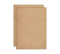 TSKDKIT Feuille de Bois MDF A3 pour travaux manuels, 2 mm Planches en Bois Panneaux Bois MDF pour Gravure au Laser, Peinture et décoration, Moins Cher Que Les Panneaux en Papier Toile (2pcs)