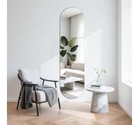 TSKDKIT Lot de 3 miroirs en verre auto-adhésifs pour murs, 50 x 40 cm, miroir mural HD pleine longueur pour portes d'armoire, salle de bain, chambre à coucher
