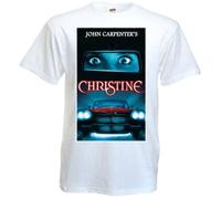 TSKKEFHH Christine v1 T Shirt Movie posterWhiteL