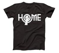 TSKKEFHH Home As Worn by John T Shirt 100% Cotton LennonBlackL