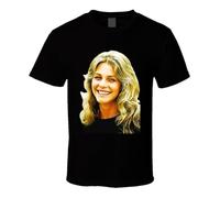 TSKKEFHH Lindsay Wagner Television Actor T ShirtBlackM