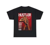 TSKKEFHH Missing Persons Dale Bozzio on The Cover of Hustler Men's Short Sleeve T ShirtsBlackS