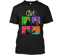 TSKKEFHH Popular Orchestral Manoeuvres in The Dark English Music Group T ShirtBlackS