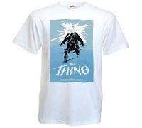 TSKKEFHH The Thing v.12 T Shirt Movie posterWhiteS