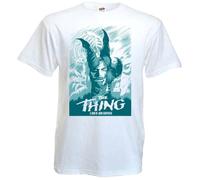 TSKKEFHH The Thing v.26 T Shirt Movie posterWhiteL
