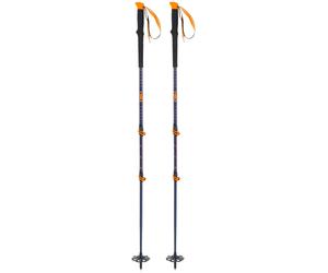 TSL - Alti Alu 3 Ultra Mid Twist 95-125 cm Black Orange - Bâtons de randonnée